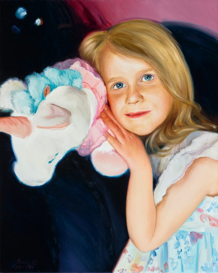 'ELZA' - 50x40 cm oil on canvas 2026 (private collection AUSTRIA)